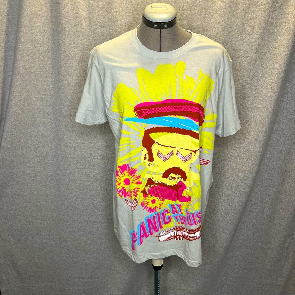 Panic At The Disco band T-shirt gray short sleeve NWT